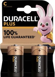 Bateria C/R14 Duracell Plus-C K2 alkaliczno-manganowe  1.5 V 2 szt.