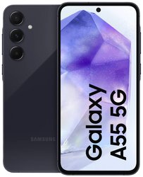 Samsung Galaxy A55 5G Smartfon 5G 128 GB 16.8 cm (6.6 cal) navy Android™ 14 Gniazdo hybrydowe