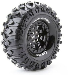 CR-ROWDY 1.9 supermiękkie tylko opony z wkładką Opona Louise 1:10, Hałaśliwy, Crawler, 2 szt.