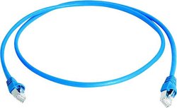 Kabel LAN Telegärtner L00006A0047, 1 szt., RJ45, CAT 6a, S/FTP, 25.00 m, niebieski