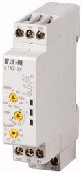 Timer, 1 W, 0,05 s - 100 h, wielofunkcyjny, 24 - 240 V AC 50/60 Hz, 24 - 48 V DC Przekaźnik czasowy Eaton ETR2-69 262689, 3 A, 1 szt.