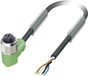Kabel czujników/elementów wykonawczych Phoenix Contact SAC-4P-10,0-PUR/M12FR 1681389 Ilość styków: 4 1 szt.