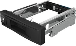 ICY BOX IB-167SSK zdejmowana ramka na 1 x 3,5” dysk SATA / SAS ICY BOX  Obudowa na dysk twardy 5,25'' na 3,5'' SATA III
