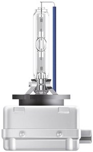 OSRAM XENARC® COOL BLUE® INTENSE D1S, + 150% większa jasność, do 6200 K, ksenonowa lampa przednia, wygląd LED, składane pudełko (1 lampa) Żarówka samochodowa D1S OSRAM Xenarc Cool Blue, 35 W, 85 V, 1 szt.