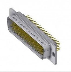 Złącze męskie D-Sub Deltron Connectors HD-D78 PY/2, rzędy: 3, styki: 78, 180 °, 1 szt.