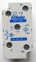Eltako R91-100-8V Przekaźnik przełączający 1S dla skrzynek przyłączeniowych 91100410 Przekaźnik przełączający Eltako R91-100-8VAC 8 V 8 A 1 NO 1 szt.