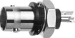 Złącze BNC Telegärtner J01001B0043 J01001B0043 złącze żeńskie do wbudowania 50 Ω 1 szt.