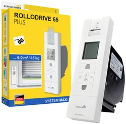 Schellenberg 22727 napęd pasowy rolety RD65 PLUS Napęd paskowy do rolet RD65 PLUS 23 mm 45 kg