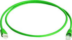 Kabel LAN Telegärtner L00001A0085, 1 szt., RJ45, CAT 6a, S/FTP, 2.00 m, zielony