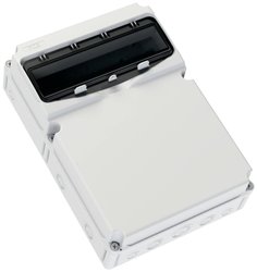 Obudowa pusta PCE FLEX 16-E IP66/67, IP66, IP67, IK08, (D x S x W) 158 x 330 x 471 mm, szary, 1 szt.