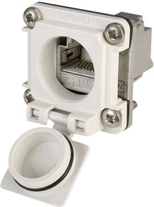 złącze, do wbudowania RJ45 Telegärtner J00020A0482 Ilość styków: 8P8C 1 szt.