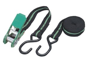 Pas napinający dwuczęściowy Siła pociągowa LC mocowanie (indywidualnie / bezpośredni)=176 daN (D x S) 4 m x 25 mm Wolfcraft 3442000