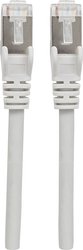 Kabel sieciowy Intellinet Cat7 S/FTP ze złączem Cat6a 100% miedzi LS0H 0,5m, szary Kabel LAN Intellinet 740616, 1 szt., RJ45, CAT 6a, S/FTP, 0.50 m, szary