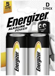 Bateria D/R20 Energizer E302307000, alkaliczno-manganowe, 2 szt.