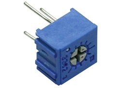 Potencjometr do strojenia cermetalu, 10kΩ, 0,5W, THT, górny, 3362P-1-103LF Bourns 3362P-1-103LF  10 kΩ THT  1 szt.