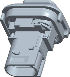 Obudowa złącza pin żeńskiego na PCB TE Connectivity HDSCS, MCP 1-1703841-1, automotive, piny: 2, 1 szt.