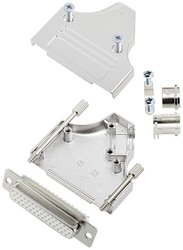 Zestaw listew żeńskich D-Sub encitech MHDM35-25-HDS44-W-K 6355-8060-13, rzędy: 3, styki: 44, 35 °, 1 szt.