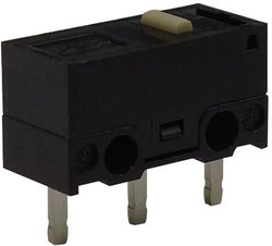 Mikroprzełącznik Zippy DF-03S-0P-Z DF-03S-0P-Z, 1 zestyk przełączny, 1 x wł/(wł), 125 V/AC, 3 A, 1 szt.