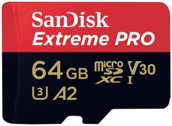 Karta pamięci microSDXC SanDisk Extreme PRO, 64 GB, Class 10 UHS-I