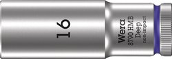 Nasadka Zyklop 8790 HMB Deep z gniazdem 3/8'' Nasadka 16 mm Wera 05004538001 1 szt.