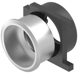 EAO 61-9933.0 Seria 61 Zestaw przedniej ramki Przycisk Naturalne aluminium Oprawka eao 61-9933.0, 22.50 mm, 1 szt.