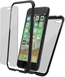 Hama 188765 Futerał backcase Apple iPhone 8 czarny, przeźroczysty