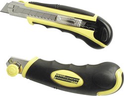 Uniwersalny nóż z automatycznym zasobnikiem ostrza Softgrip Nóż uniwersalny, automatyczny zasobnik ostrza Softgrip