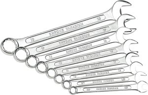 Zestaw kluczy płasko oczkowych Brüder Mannesmann M  130-08 DIN