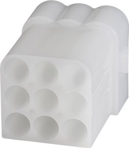 Obudowa złącza pin żeńskiego na kabel TE Connectivity MATE-N-LOK 1-480586-0, wire-to-wire, piny: 9, 1 szt.