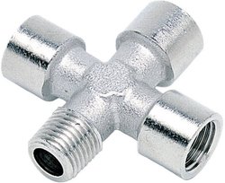 Czwórnik przejściówka ICH PNEUFIT D 60253, R3/8 na G3/8