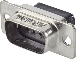 Listwa męska D-Sub FCI D-SUB 865609PLTXLF, rzędy: 2, styki: 9, 180 °, 1 szt.