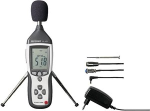 Decybelomierz VOLTCRAFT SL-451, 30 - 130 dB, 31.5 Hz - 8 kHz
