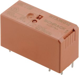 Przekaźnik mocy PCB 16 A, 1 x NO TE Connectivity RT33K012 12 V/DC