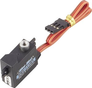 Mikro-serwo Bluebird BMS-115HV Materiał napędu: metal Rodzaj złącza: JR