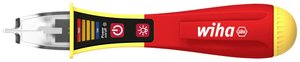 Tester napięcia Wiha Volt Detector EX, bezdotykowy, jednobiegunowy 12 - 1000 V AC I tester fazy z sygnałem optycznym i akustycznym I ochrona przeciwwybuchowa (44309) Tester napięcia Wiha Volt Detector 44309
