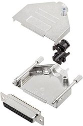 Zestaw listew żeńskich D-Sub TRU COMPONENTS TCDTZK25DMSK 7709712, rzędy: 2, styki: 25, 180 °, 1 szt.