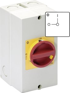 Przełącznik w obudowie Kraus & Naimer KG10 T206/40 KS51V, 6-Pin