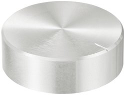 Pokrętło TRU COMPONENTS TC-11696512, z nakładką ze znacznikiem, (Ø x W) 40 mm x 13 mm, 1 szt.