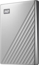 WD My Passport Ultra for Mac 2 TB Zewnętrzny dysk twardy 6,35 cm (2,5'') USB-C® srebrny WDBKYJ0020BSL-WESN