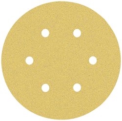 Papier ścierny EXPERT C470 z 6 otworami do szlifierek mimośrodowych, 150 mm, G 80, 5 części. Papier ścierny ekscentryczny Bosch Accessories EXPERT C470 2608900815  5 szt.