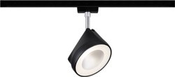 Lampa do systemu szynowego, wysokonapięciowego Paulmann  96924 LED wbudowany na stałe 14 W LED 1050 lm czarny (matowy), chrom