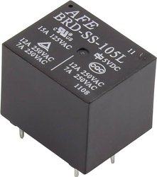 Przekaźnik drukowany AFE BRD-SS-124L 1405638, monostabilny, 1 cewka, 250 V/AC, 15 A, 1 szt.