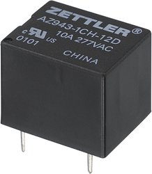 Miniaturowy przekaźnik PCB, 15 A Zettler Electronics AZ943-1CH-6DE 6 V/DC 1 zest. przeł.