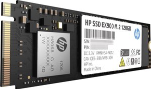 Dysk wewnętrzny SSD NVMe/PCIe M.2 120 GB HP EX900 M.2 NVMe PCIe 3.0 x4 Produkt nowy