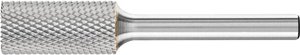 Frez z węglika wolframu, cylindryczny z uzębieniem czołowym 6x18 mm, trzpień ø 6 mm, ząbkowanie 3 do uniwersalnych zastosowań Frez PFERD ZYAS 1225/6 MICRO 21100576, 12 mm x 65 mm , 1 szt.