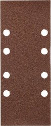 Paski ścierne, WOOD &, METAL, korund, 93 x 230 mm, perforowane, TYP B, K 40 Papier ścierny kwb 818204 230 mm 10 szt.