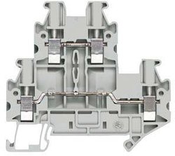 Zacisk dwupoziomowy ze złączem śrubowym Rozmiar zacisku 2,5mm2 Szerokość zacisku 5,2m. Zacisk podwójny Siemens 8WH10200AF00 Śrubowe  1 szt.