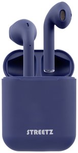 Zestaw słuchawkowy In Ear STREETZ TWS-0009 TWS-0009 Stereo niebieski