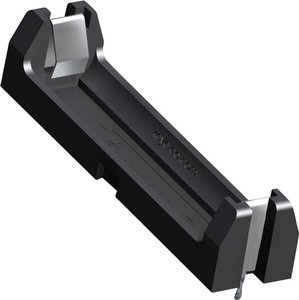 Komora baterii Keystone Electronics 1021 1 x AAA, Montaż przewlekany THT, (D x S x W) 53 x 13 x 11 mm