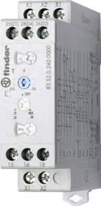 Przekaźnik czasowy Finder 83.52.0.240.0000 83.52.0.240.0000, 0.05 s - 10 dni, 250 V/AC, 12 A, 1 szt.